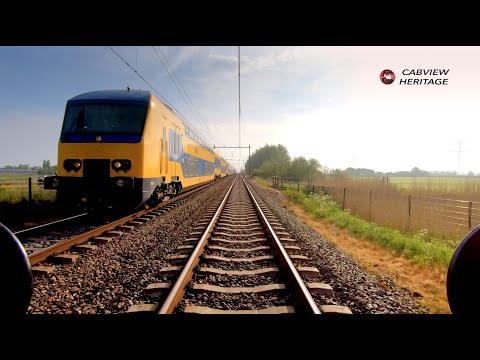 🇩🇪 Cab Ride 1952: Rotterdam - Gouda - Utrecht SSN Nostalgia Express BR23 7/5/2022