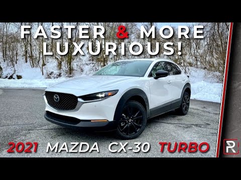 The 2021 Mazda CX-30 Turbo is a Faster Version of Mazda’s 2nd Best-Selling Car