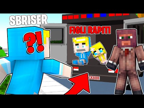 UN MIO HATER HA RAPITO I NOSTRI FIGLI SBRISERINO E DOLCINA!! - Minecraft ITA Roleplay