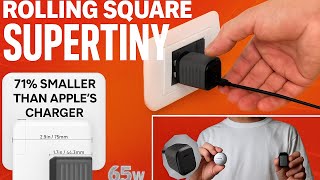 Smallest 65W GaN Charger?! Rolling Square Supertiny Unboxing & First Impressions