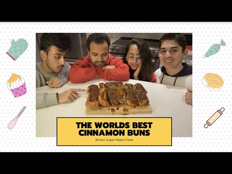 The Best Cinnamon Buns  | Tutorial feat. Ardy, Nidaal, and Jania