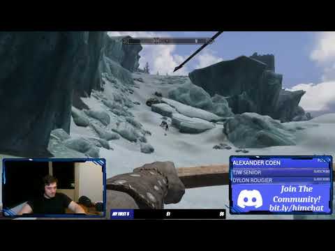 Gotta love those Skyrim physics | HIMediaTV Twitch Clip