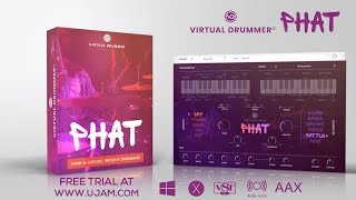 Video thumbnail for UJAM Instruments presents: Virtual Drummer PHAT by ujam Instruments