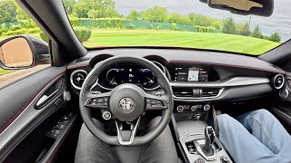 2025 Alfa Romeo Stelvio Tributo Italiano AWD - POV Driving Impressions