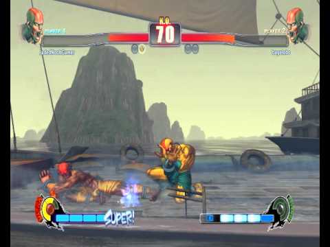 JadedNoobGamer (Dha) vs. bagelobo (Dha) | SF4 PC