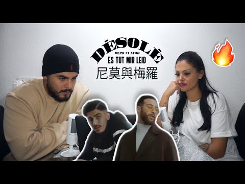 Wir wurden NICHT enttäuscht! 👌🏼 | MERO feat. NIMO - DÉSOLÉ REACTION | Crystal Mert & Billie Jean