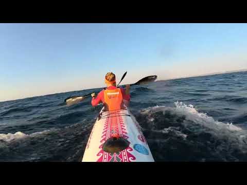 Amazing and Flowing NE Downwind with Raquel Labajo in Durban 