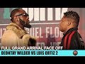 DEONTAY WILDER & LUIS ORTIZ FACE OFF IN LAS VEGAS AT THEIR GRAND ARRIVAL AHEAD OF REMATCH!