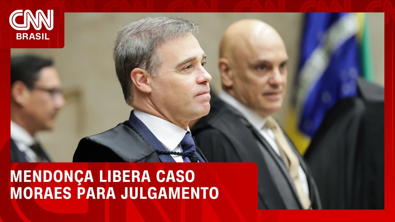 Mendonça libera para plenário julgamento de caso Moraes | BOLETIM CNN