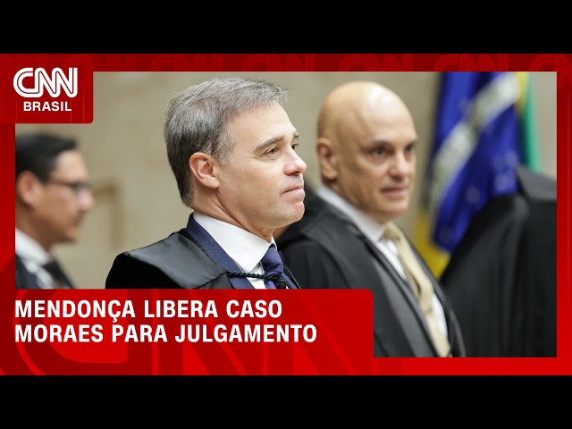 Mendonça libera para plenário julgamento de caso Moraes | BOLETIM CNN