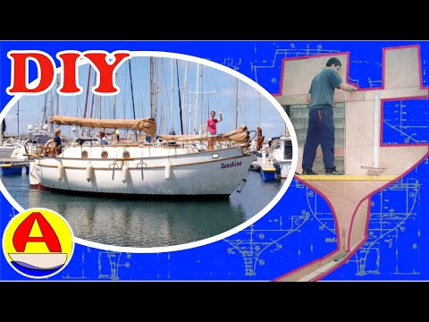 How I build a big sailing boat with plastic pipes and plywood