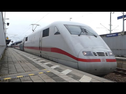 ICE-Durchfahrten am Auditunnel, Ingolstadt Nord | SFS Ingolstadt - Nürnberg