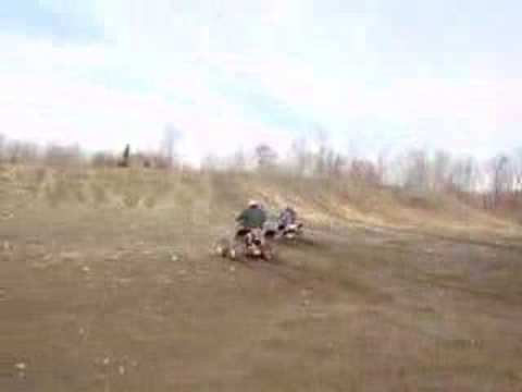 Raptor 700 vs DS650 Race 1