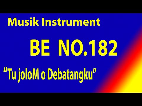 BUKU ENDE NO 182 TU JOLOM O DEBATANGKU Karaoke BE dengan instrument musik pengiring