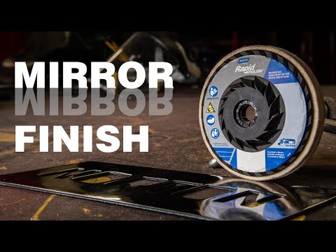 How to Get a Mirror Finish with Norton Rapid Polish Discs