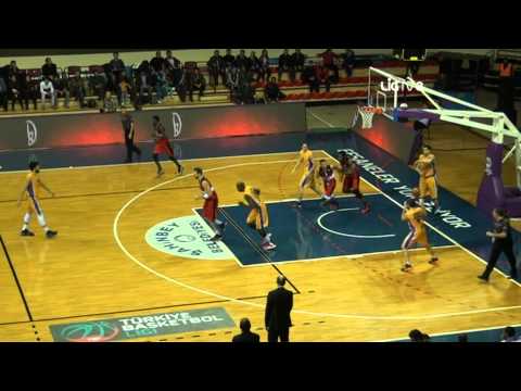 Royal Halı Gaziantep - NSK Eskişehir Basket Maç Özeti Türkiye Basketbol Ligi
