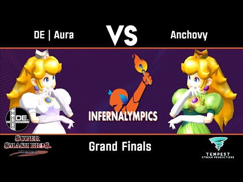 DE | Aura (Sheik) VS Anchovy (Peach) - Grand Finals - Domino Effect: Infernalympics