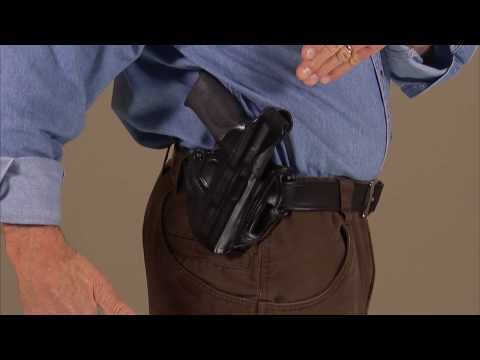 Desantis 001BAE8Z0 Black RH Thumb Break Scabbard Fits Glock 29//30 Holster