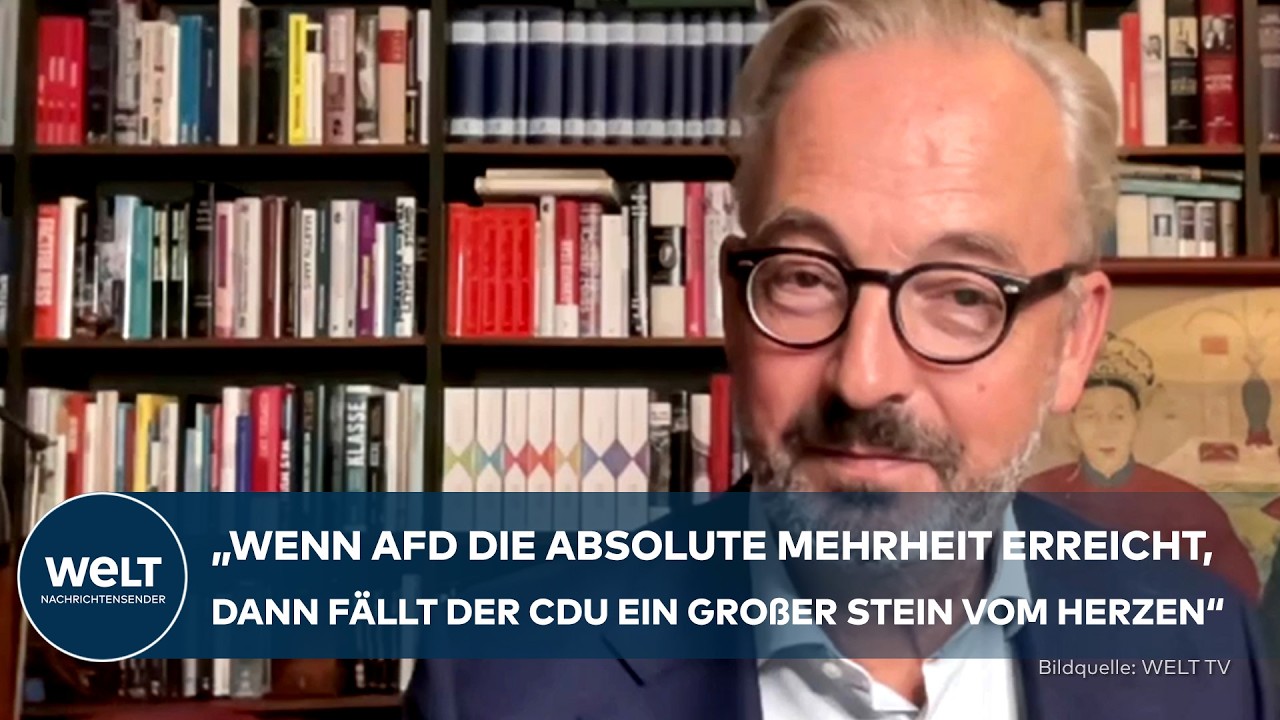 ÜBERRASCHENDE ANALYSE: Fleischhauer kristallklar ‒ Nicht CDU, sondern AfD ist stark unter Druck
