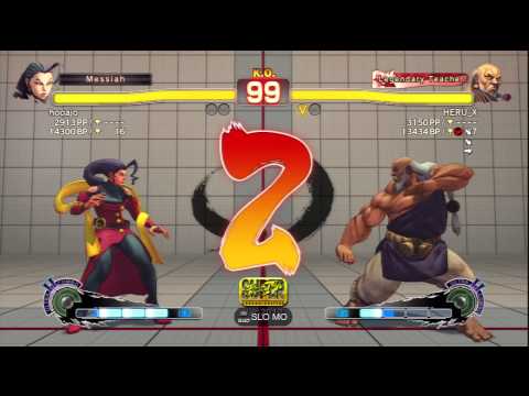 hooajo [Rose] Vs HERU_X [Gouken] SSF4 AE 2012 Ranked Matches - PSN