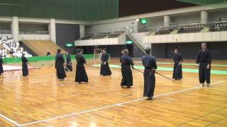 preview picture of video '2011-4- 9, Shinto Muso Ryu Jo -Chudan- at Obu Taikukan'