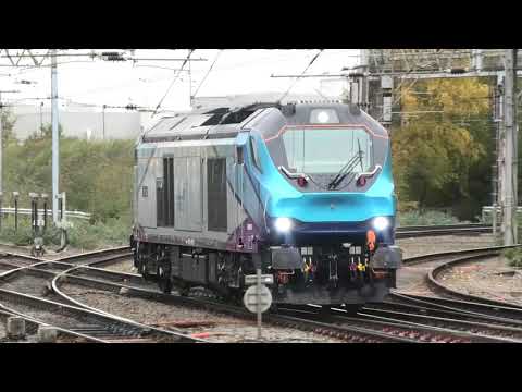 68019 `Brutus` TPE Livery ,Light Engine @ Crewe ,03-11-18