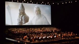 Video thumbnail of "Lord of the Rings in Concert - Helm's Deep - Forth Èorlingas"