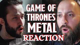 METAL VERSION!!!!  PETER HOLLENS &amp; JONATHAN YOUNG - &quot;Hands of Gold &amp; The Rains of Castamere&quot;