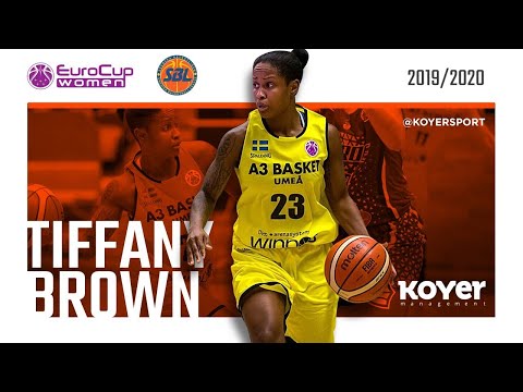 TIFFANY BROWN - Eurocup Women Highlights 2019/20 season