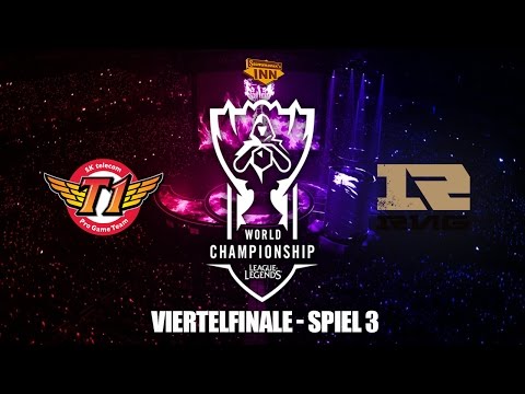 SK Telecom T1 vs. Royal Never Give Up - Viertelfinale, Spiel 3, World Championships 2016
