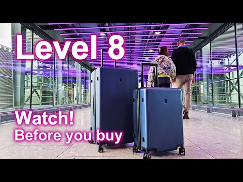 'BEST' travel luggage | Level 8 Luminous Textured review