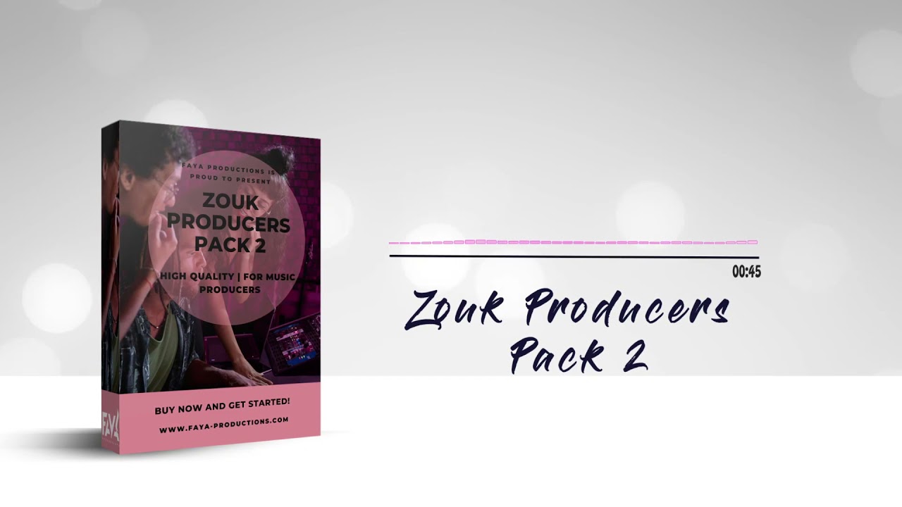 Zouk Producers Pack 2 - Kizomba Samples - Zouk Kit (Zouk Midi)