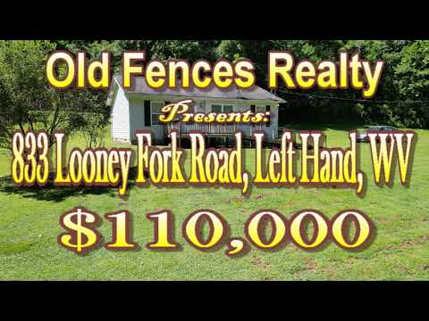 833 Looney Fork Road, Left Hand, WV 25251 (11,24 +/- Acres) $110.000,00