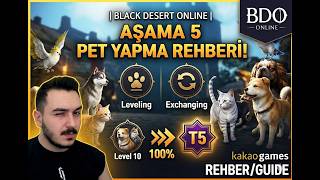 BLACK DESERT ONLİNE AŞAMA 5 PET NASIL YAPILIR (MENA)