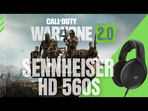 Sennheiser HD 560S Sound Demo in Warzone 2 | Footsteps, Directional Audio and EQ settings
