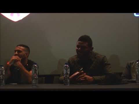 Tayfun Vs Laarkoubi enfusion live Persconferentie