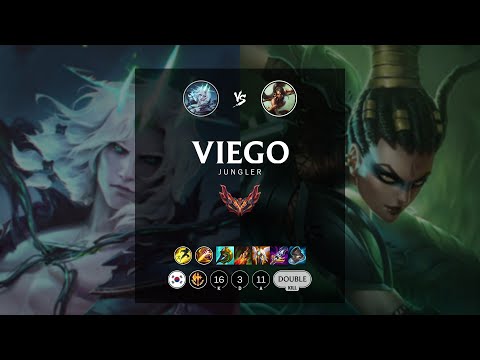 Viego Jungle vs Nidalee - KR Grandmaster Patch 12.15