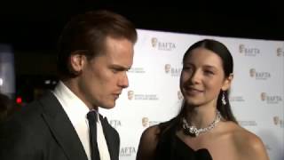 BAFTA Awards - Interview - Caitriona & Sam