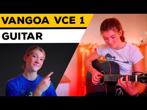 The Vangoa VCE-1 Guitar (DEMO & REVIEW)