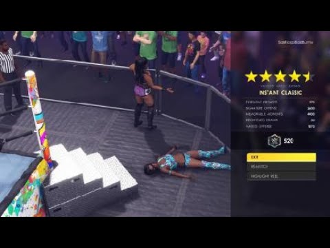 WWE 2K22 NXT 2.0 Indi Hartwell vs Amari Miller