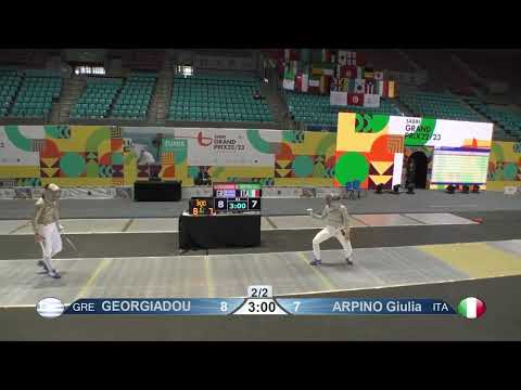 Tunis Grand Prix 2023 SWS - L16 - Despina Georgiadou GRE v Giulia Arpino ITA