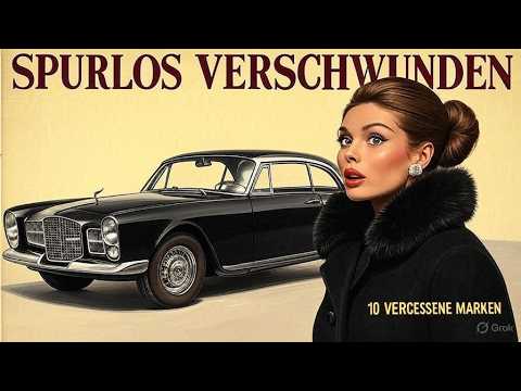 10 vergessene französische Automarken, die spurlos verschwunden sind