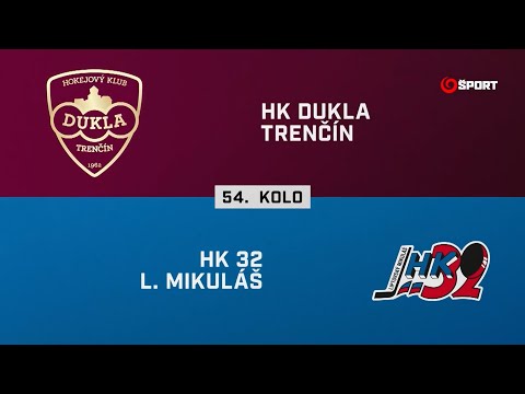 54. kolo: HK Dukla Trenčín – HK 32 Liptovský Mikuláš 5:2 (HIGHLIGHTY)