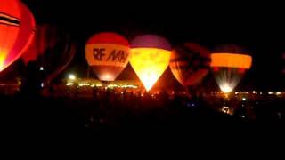 preview picture of video 'Sky High Hot Air Balloon Festival, Callaway Gardens, GA, 2nd September 2011'
