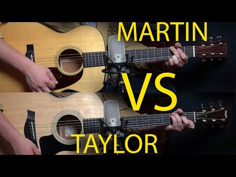 Martin 00-18 vs Taylor 314