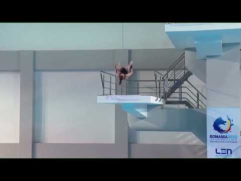 Cloe Gravalos Simon Spain   10m Platfrom Diving   Bucharest 2022