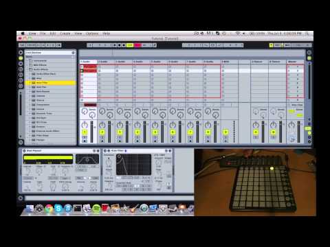 How To Make a Live Dubstep/Electro Mix With the Launchpad