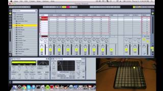How To Make a Live Dubstep/Electro Mix With the Launchpad