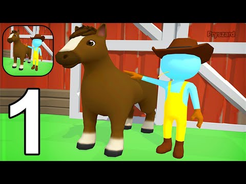 Horse Life - Gameplay Walkthrough Part 1 Stick Horse World Simulator (iOS, Android)