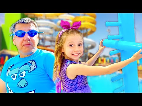 Nastya ve baba eğlenceli iç mekan oyunları ve aktiviteleri | Çocuklar için videoların derlenmesi